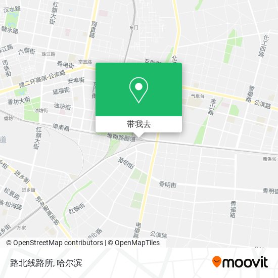 路北线路所地图