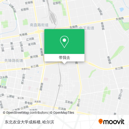东北农业大学成栋楼地图