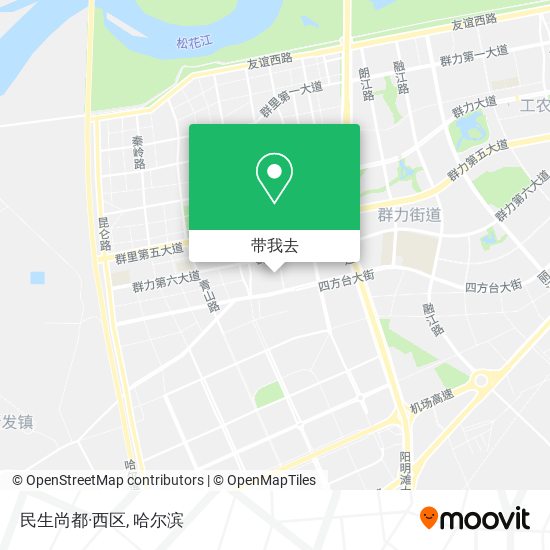 民生尚都·西区地图