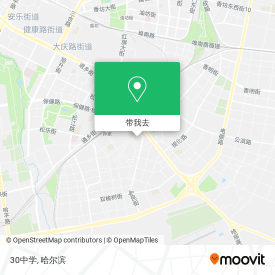 30中学地图