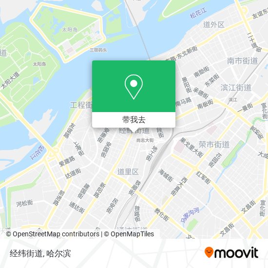 经纬街道地图