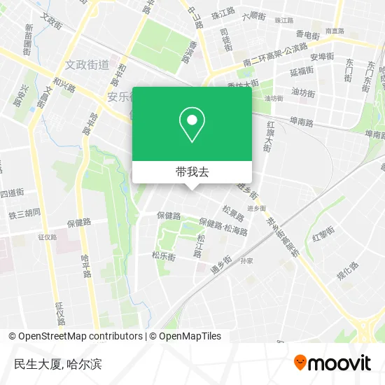 民生大厦地图