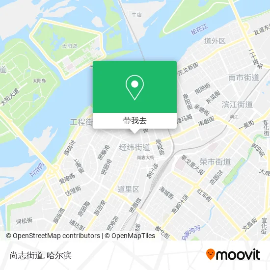 尚志街道地图