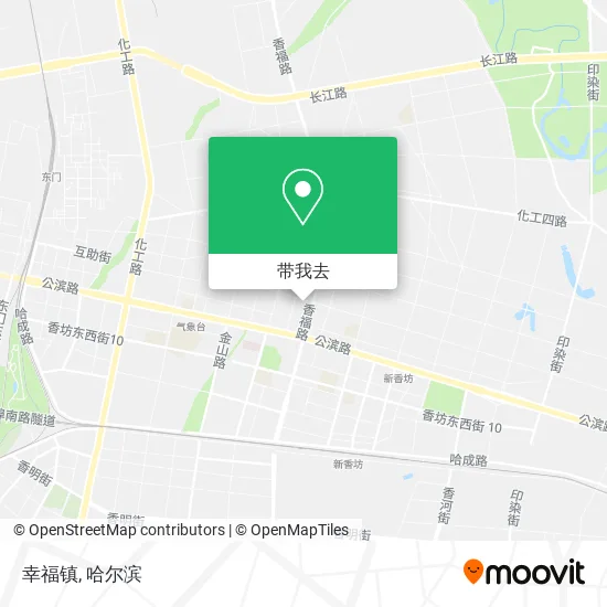 幸福镇地图