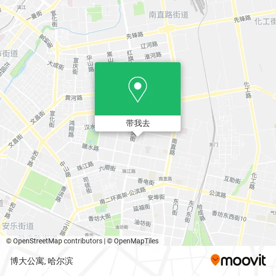 博大公寓地图