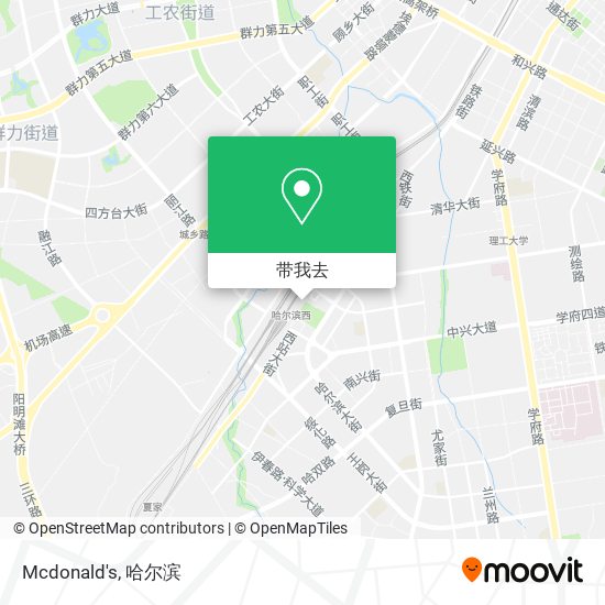Mcdonald's地图