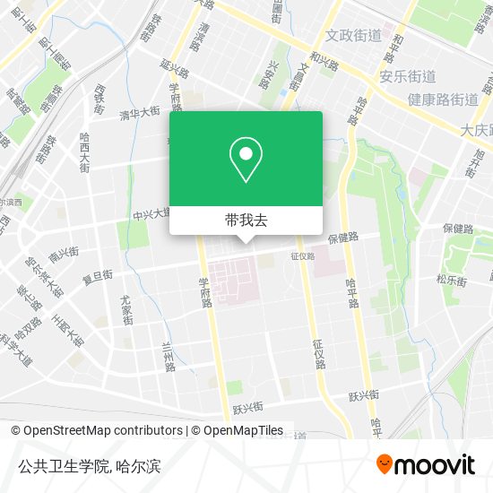 公共卫生学院地图