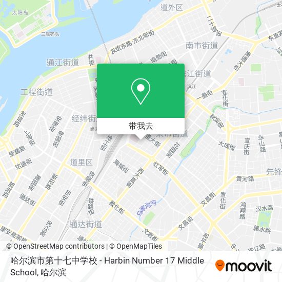 哈尔滨市第十七中学校 - Harbin Number 17 Middle School地图