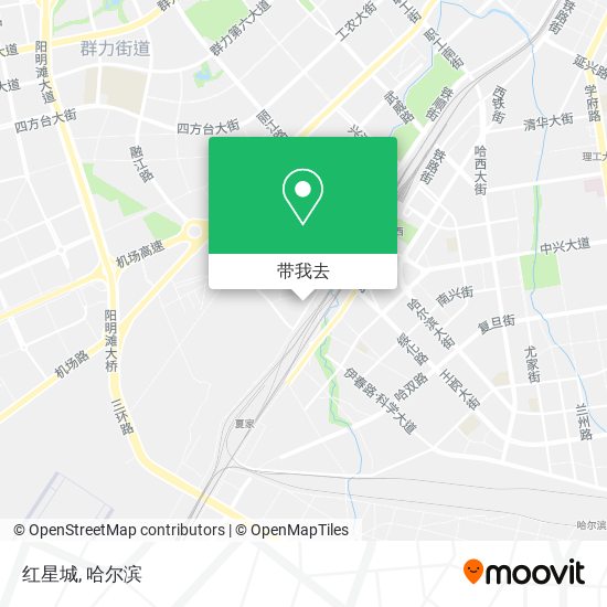 红星城地图