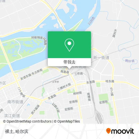 裸土地图