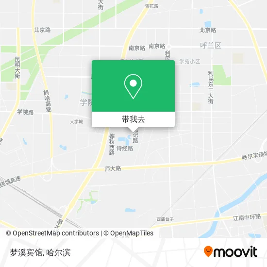 梦溪宾馆地图