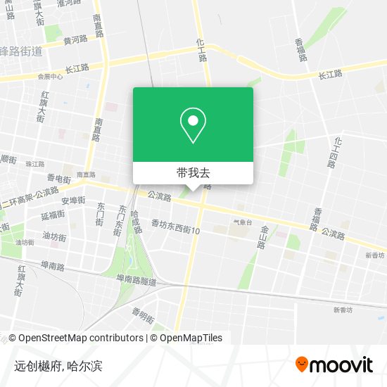 远创樾府地图