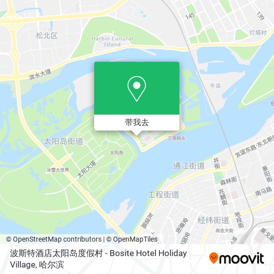 波斯特酒店太阳岛度假村 - Bosite Hotel Holiday Village地图