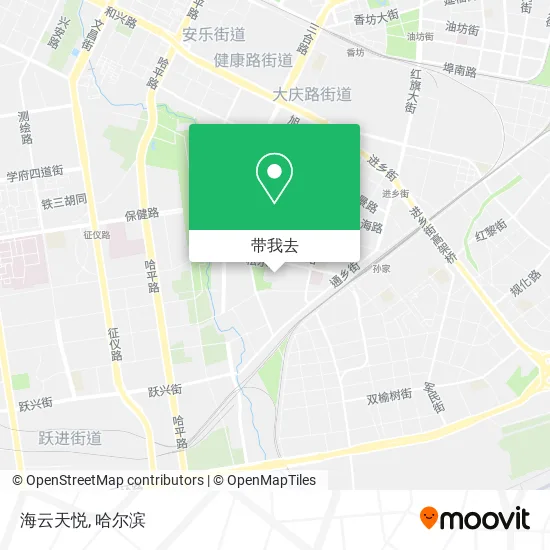 海云天悦地图