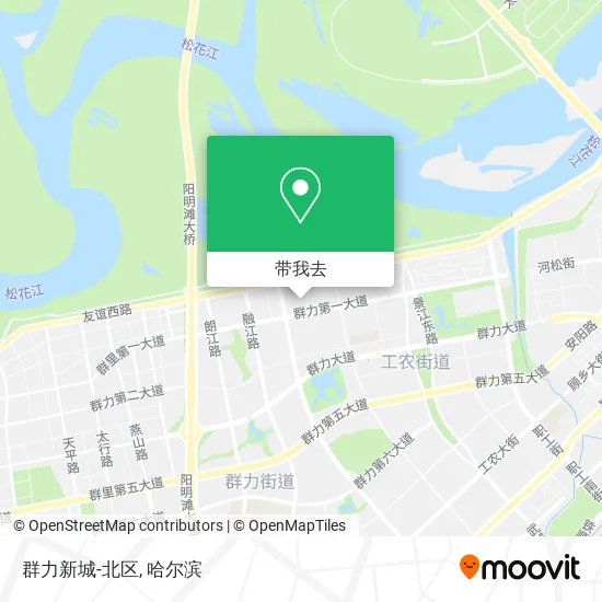 群力新城-北区地图