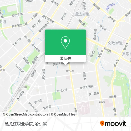 黑龙江职业学院地图