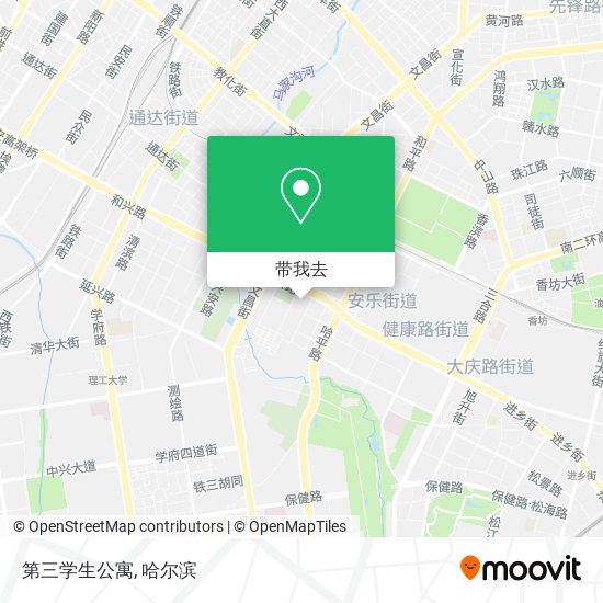 第三学生公寓地图