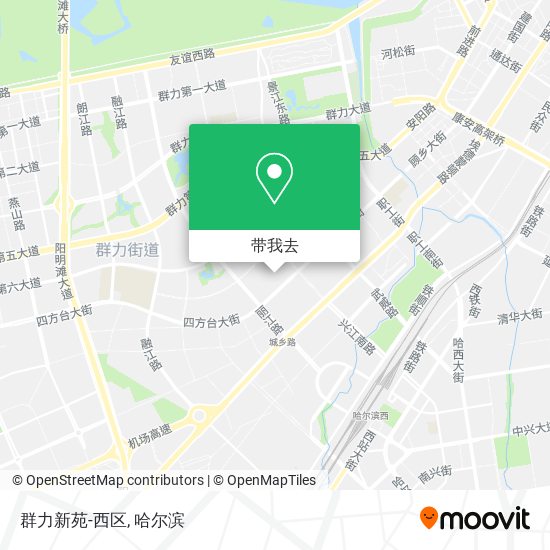 群力新苑-西区地图