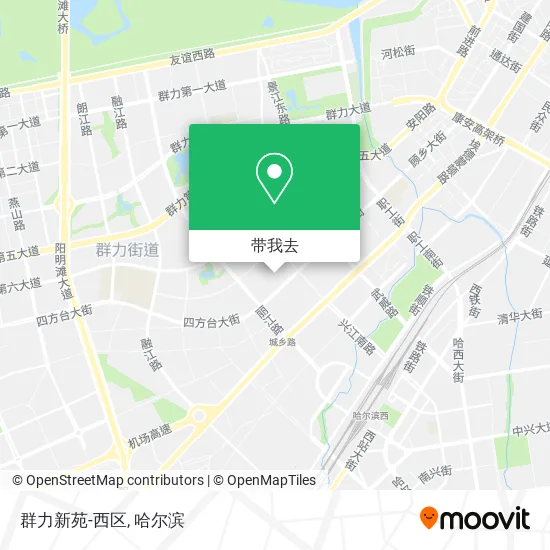 群力新苑-西区地图