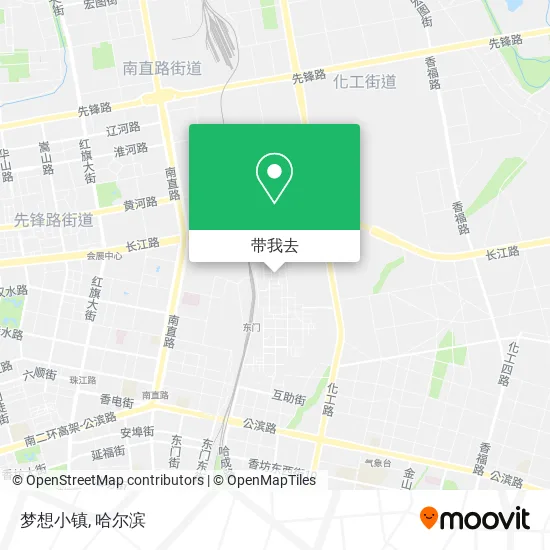 梦想小镇地图