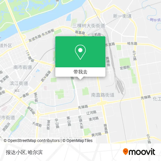 报达小区地图