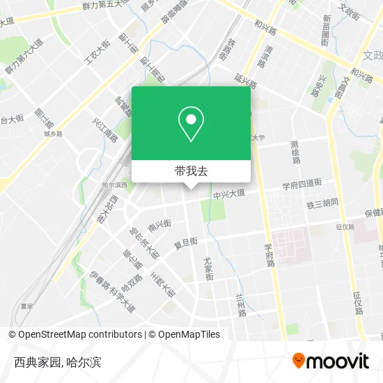 西典家园地图