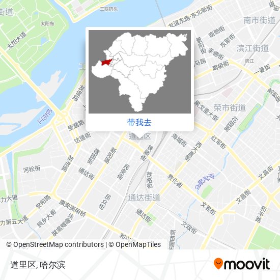 道里区地图