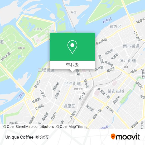 Unique Coffee地图