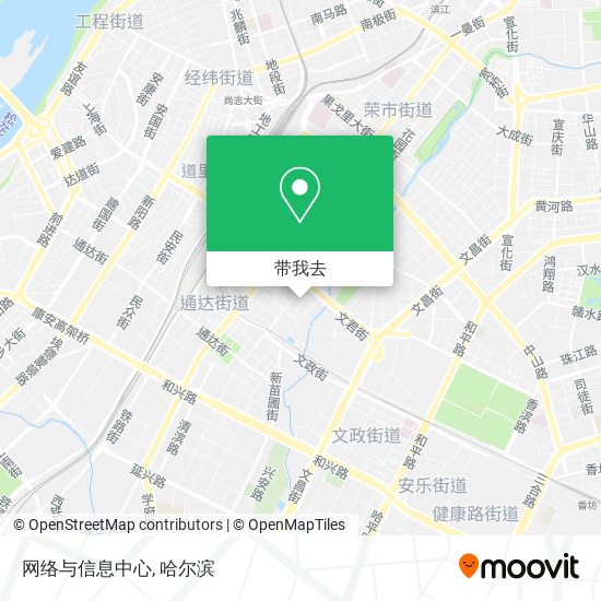 网络与信息中心地图