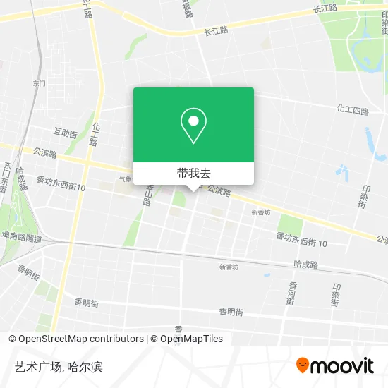 艺术广场地图