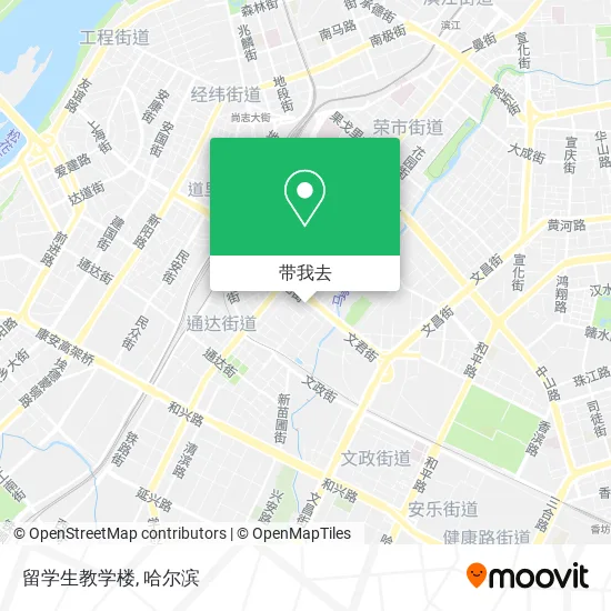 留学生教学楼地图