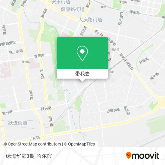 绿海华庭3期地图