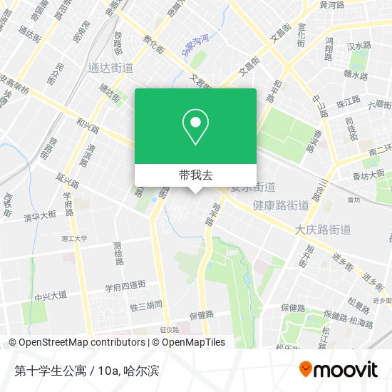 第十学生公寓 / 10a地图