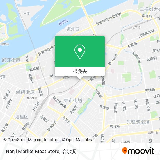 Nanji Market Meat Store地图