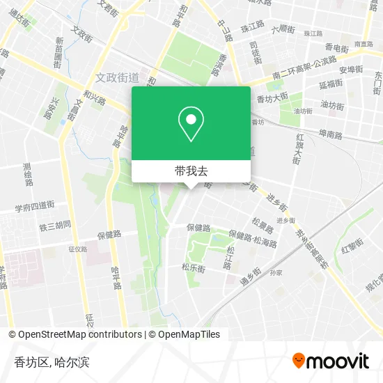 香坊区地图