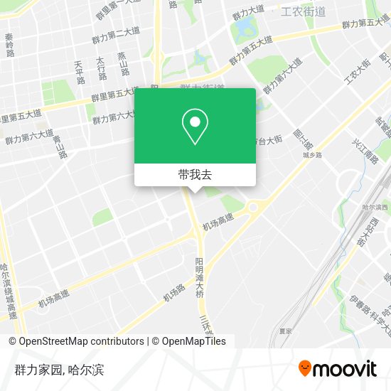 群力家园地图