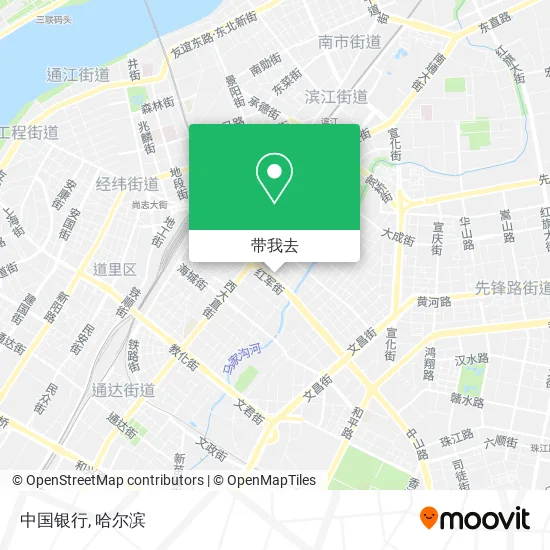 中国银行地图