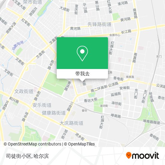 司徒街小区地图