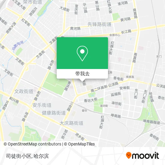 司徒街小区地图