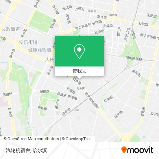 汽轮机宿舍地图