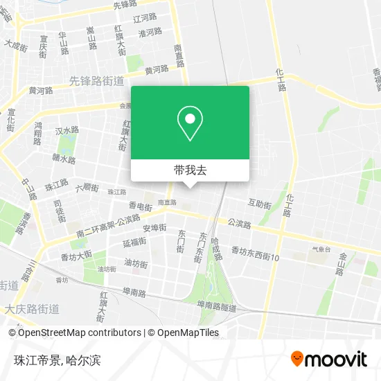 珠江帝景地图
