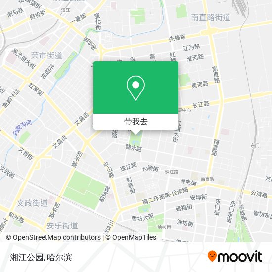 湘江公园地图