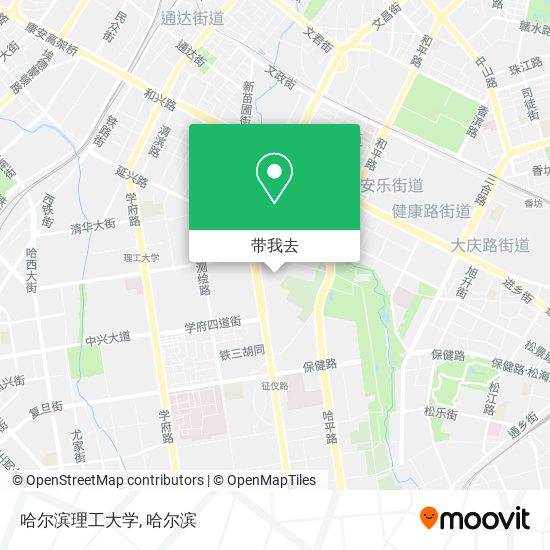 哈尔滨理工大学地图