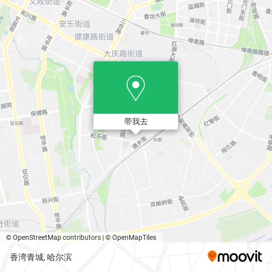 香湾青城地图