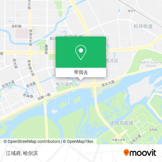 江域府地图