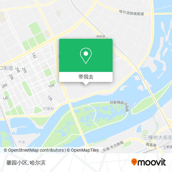 馨园小区地图