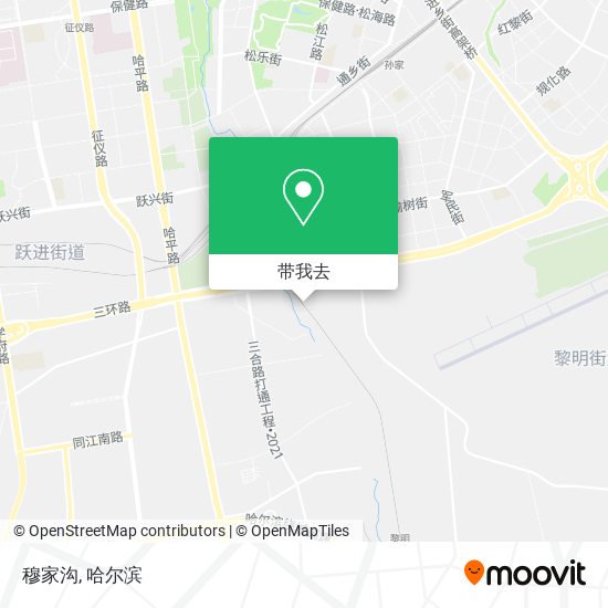 穆家沟地图
