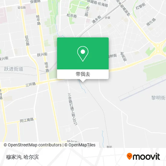 穆家沟地图