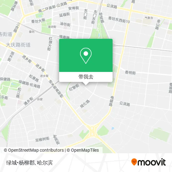绿城•杨柳郡地图