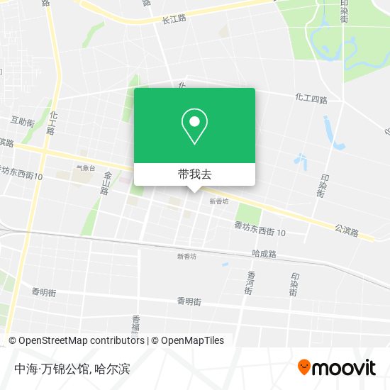 中海·万锦公馆地图